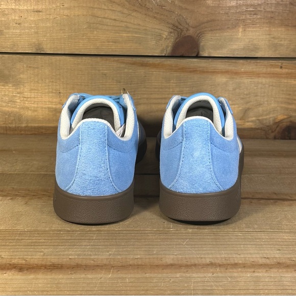 NEW (Multiple Sizes) Adidas VL Court 2.0 "Semi Blue Burst" Low Top Shoes JI0496 - Picture 4 of 7